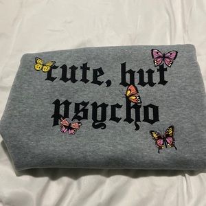 Ruby and lace crew neck size small